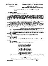 Đề kiểm tra học kì I Ngữ văn lớp 11 - Mã đề 390 - Năm học 2016-2017 - Sở GD & ĐT Vĩnh Phúc